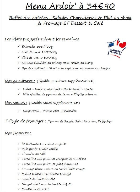 Chez Vincent - Menu Image 2